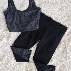 Fabletics black and gray leggings